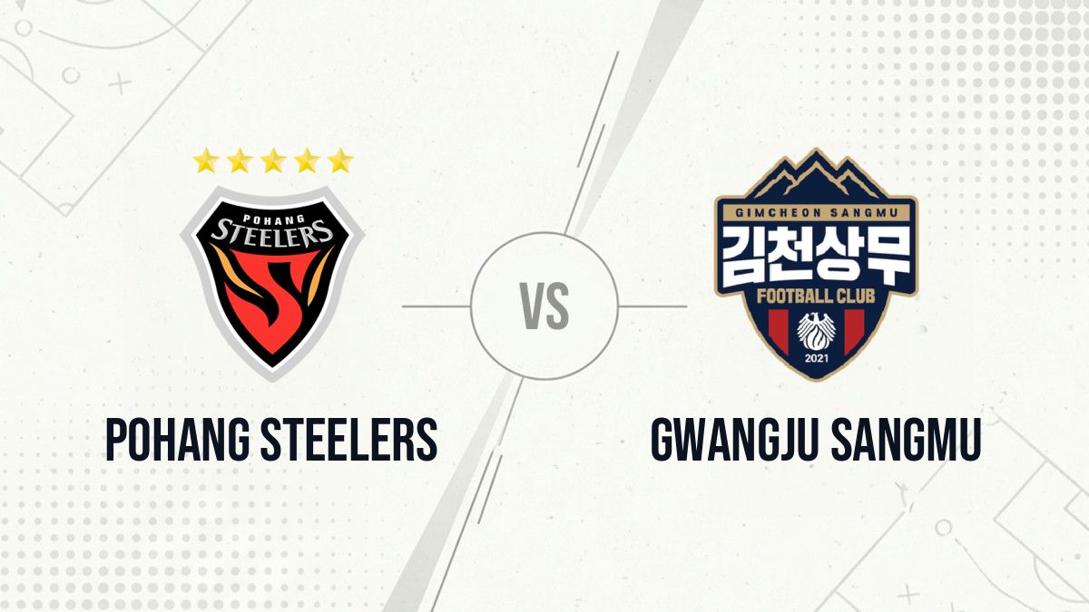 Pronostic Pohang Steelers Gwangju Sangmu