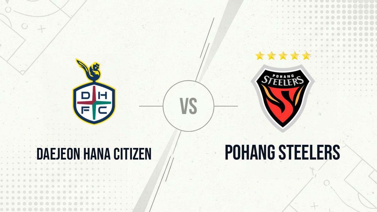 Pronostic Daejeon Hana Citizen Pohang Steelers