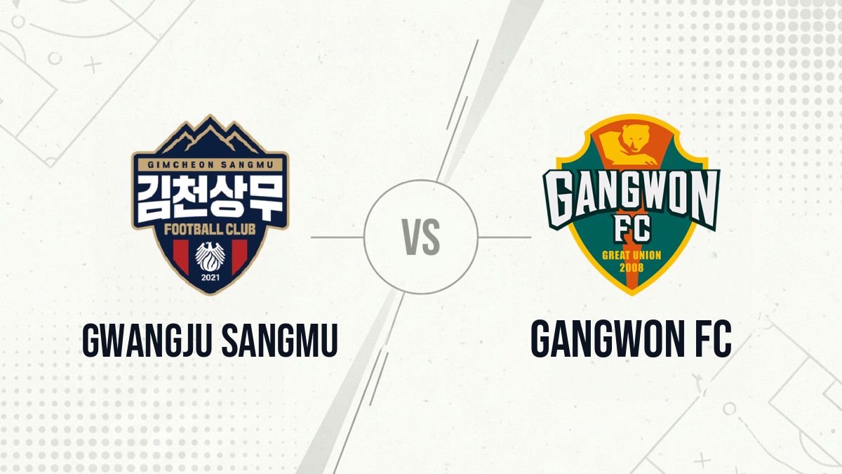 Pronostic Gwangju Sangmu Gangwon FC