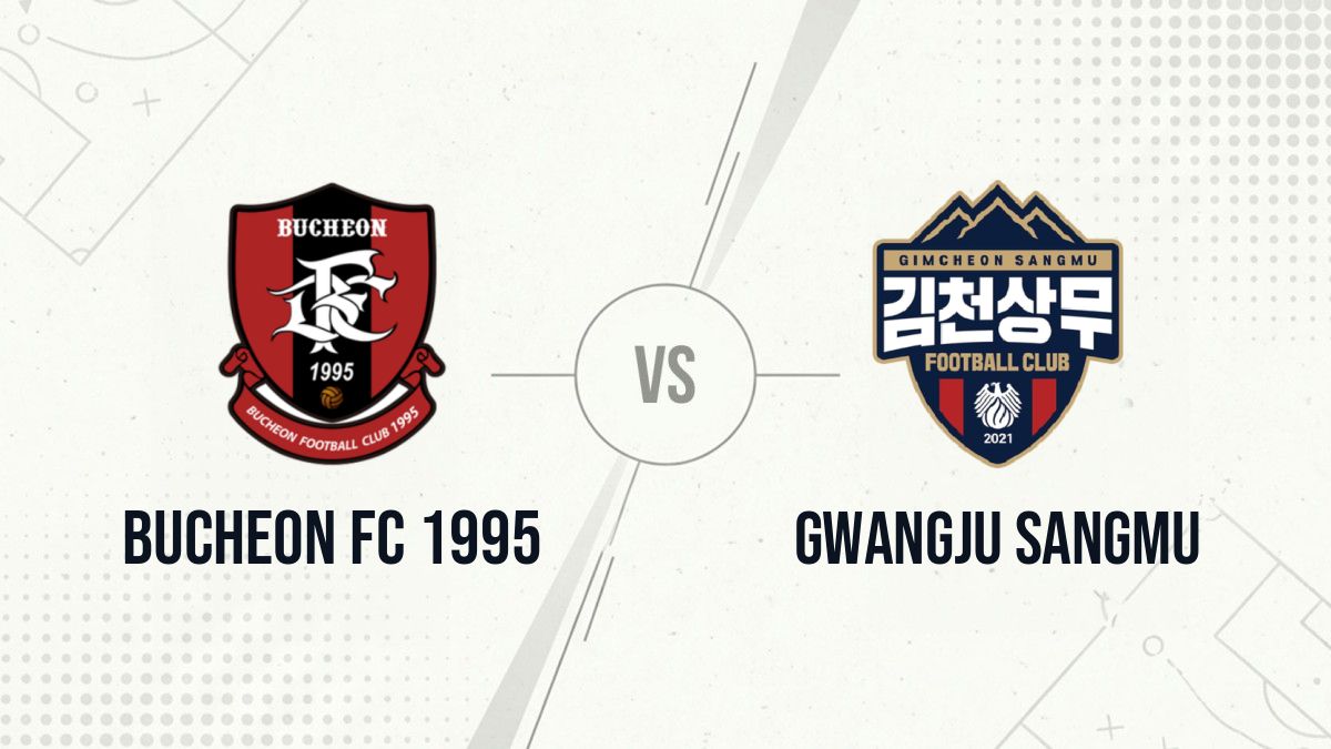 Pronostic Bucheon FC 1995 Gwangju Sangmu