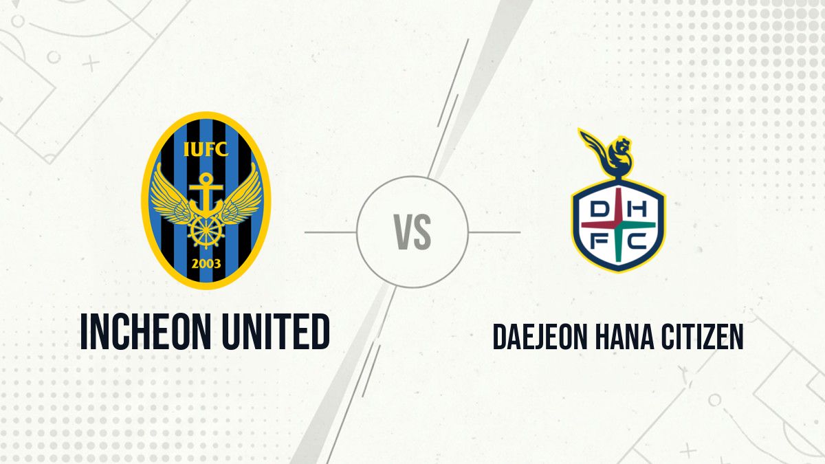 Pronostic Incheon United Daejeon Hana Citizen