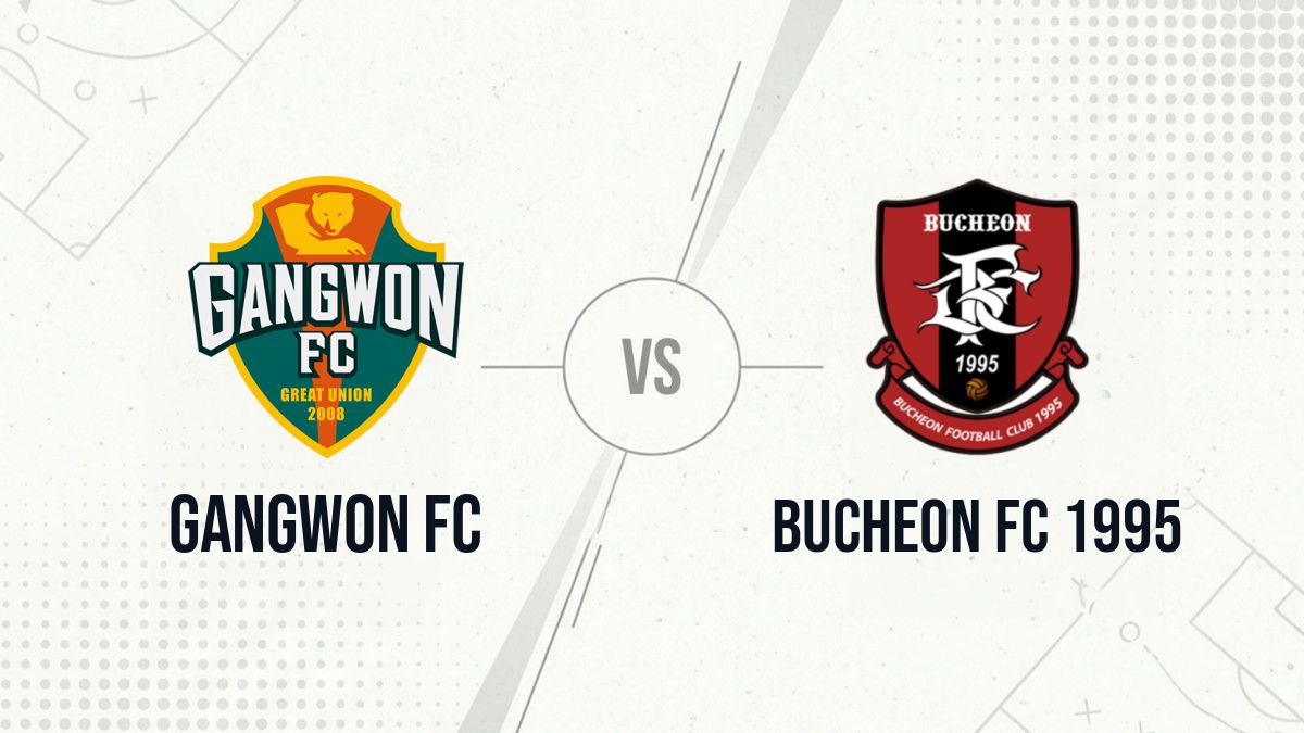 Pronostic Gangwon FC Bucheon FC 1995