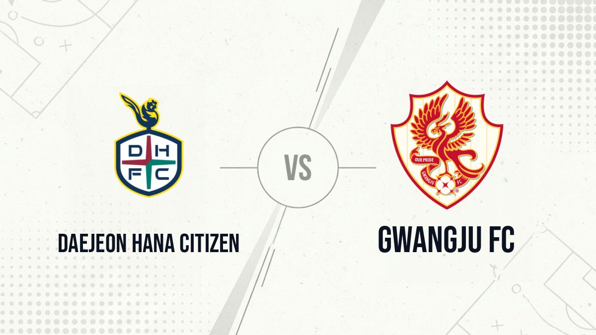 Pronostic Daejeon Hana Citizen Gwangju FC