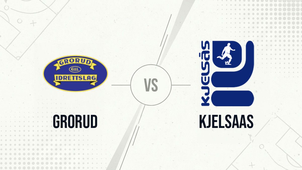 Pronostic Grorud Kjelsaas
