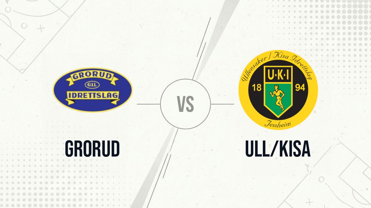 Pronostic Grorud Ull/Kisa