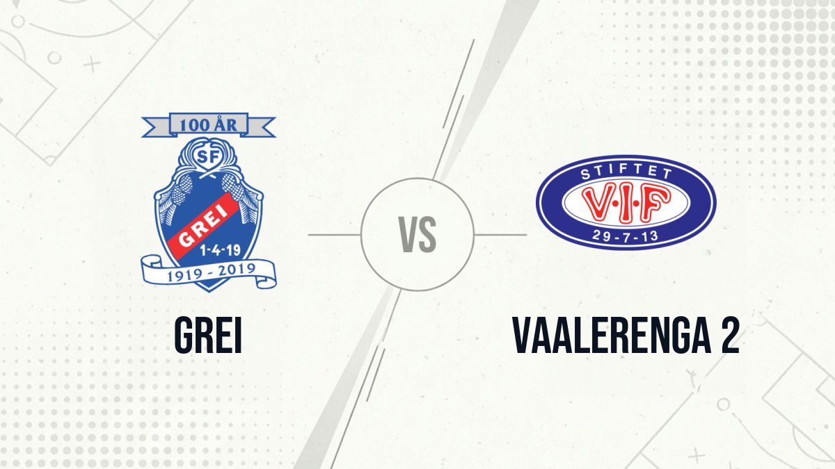 Pronostic Grei Vaalerenga 2