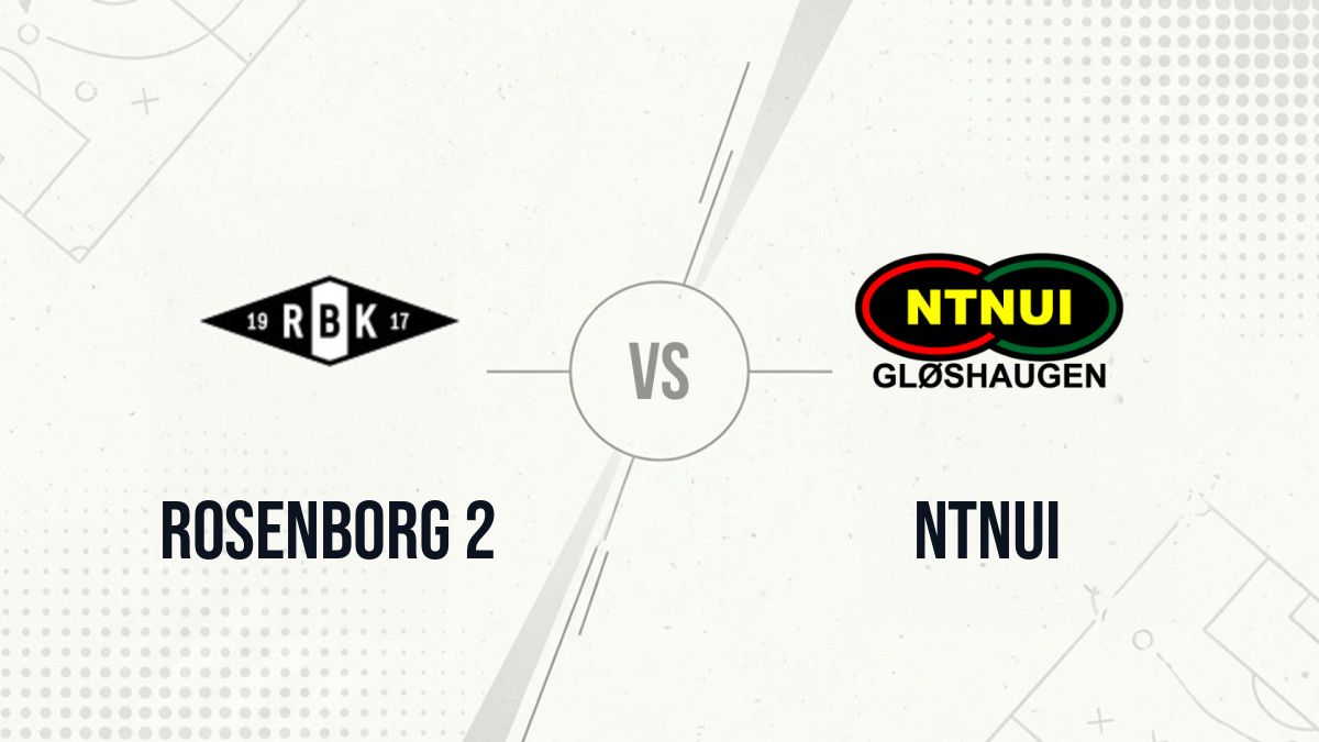 Pronostic Rosenborg 2 NTNUI