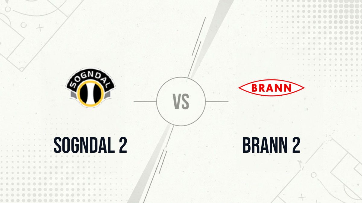 Pronostic Sogndal 2 Brann 2