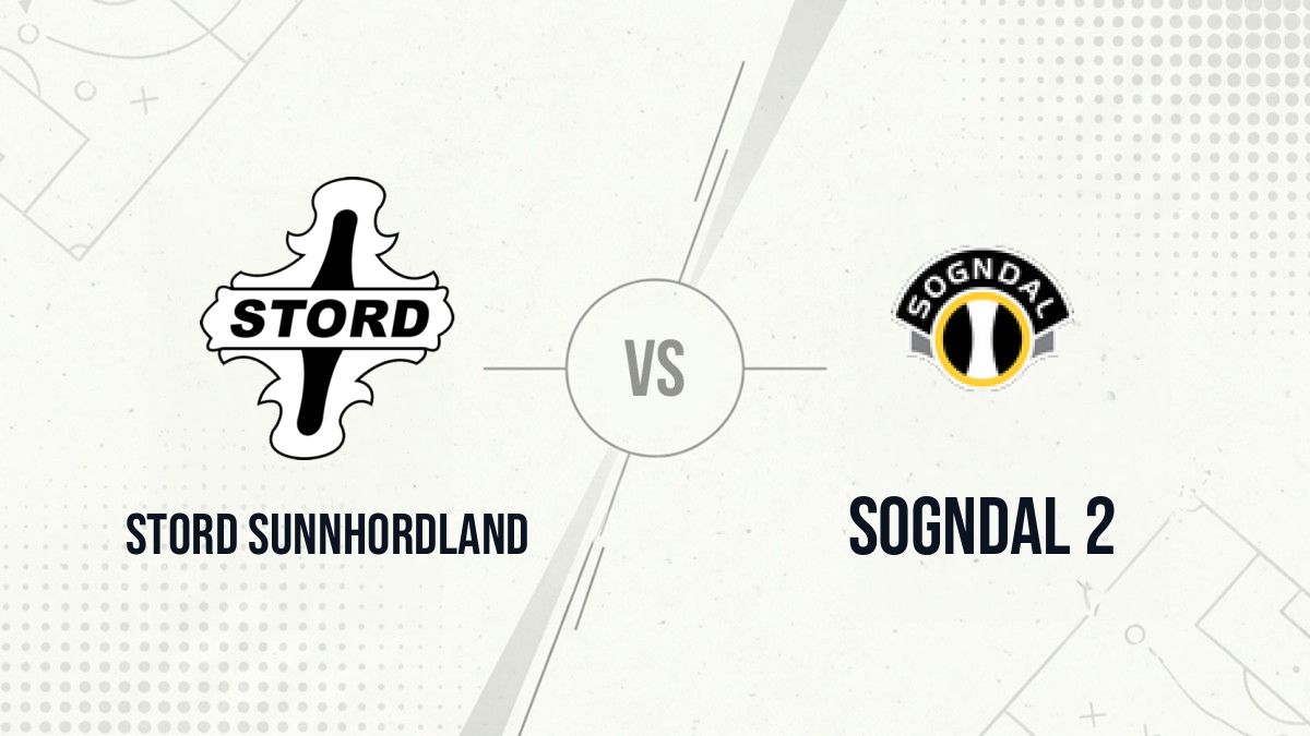Pronostic Stord Sunnhordland Sogndal 2