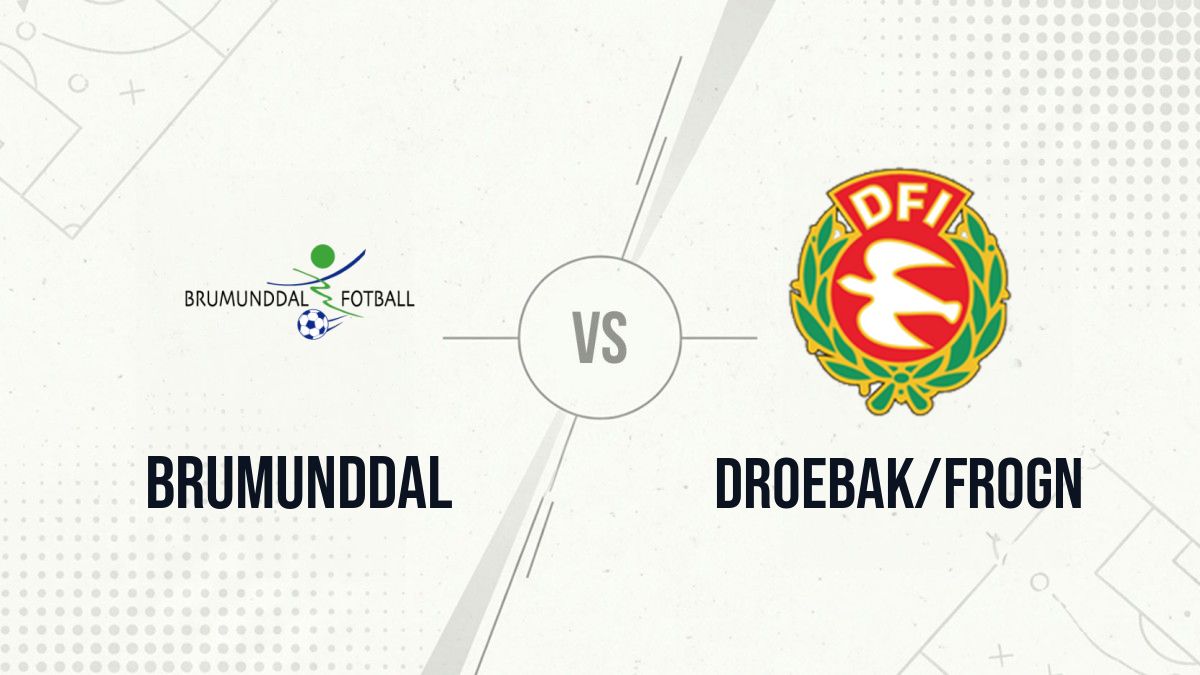 Pronostic Brumunddal Droebak/Frogn