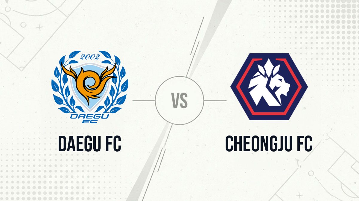 Pronostic Daegu FC Cheongju FC