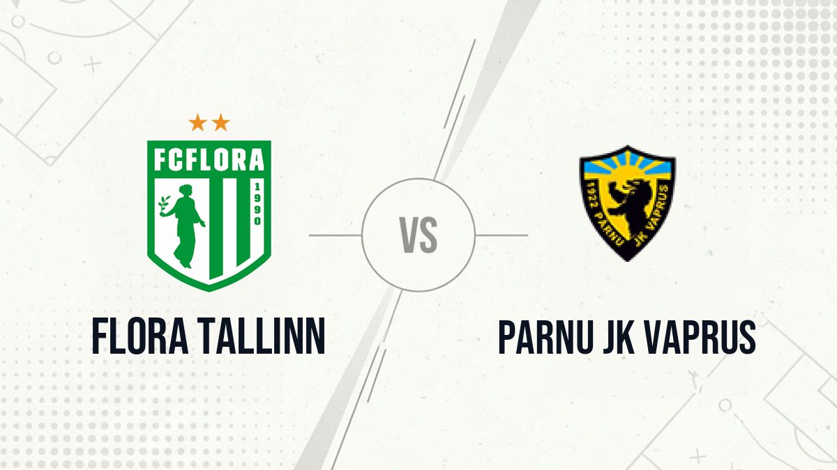 Pronostic Flora Tallinn Parnu JK Vaprus