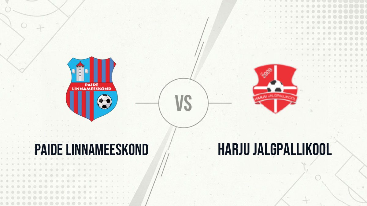 Pronostic Paide Linnameeskond Harju Jalgpallikool