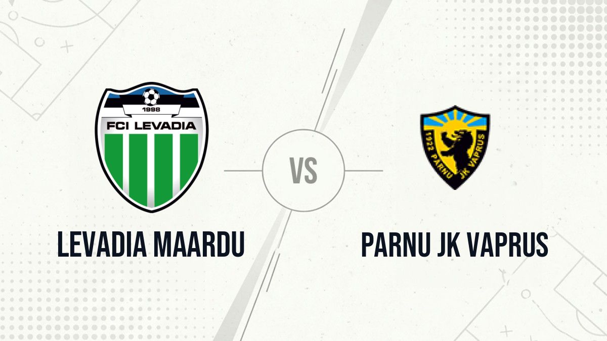 Pronostic Levadia Maardu Parnu JK Vaprus