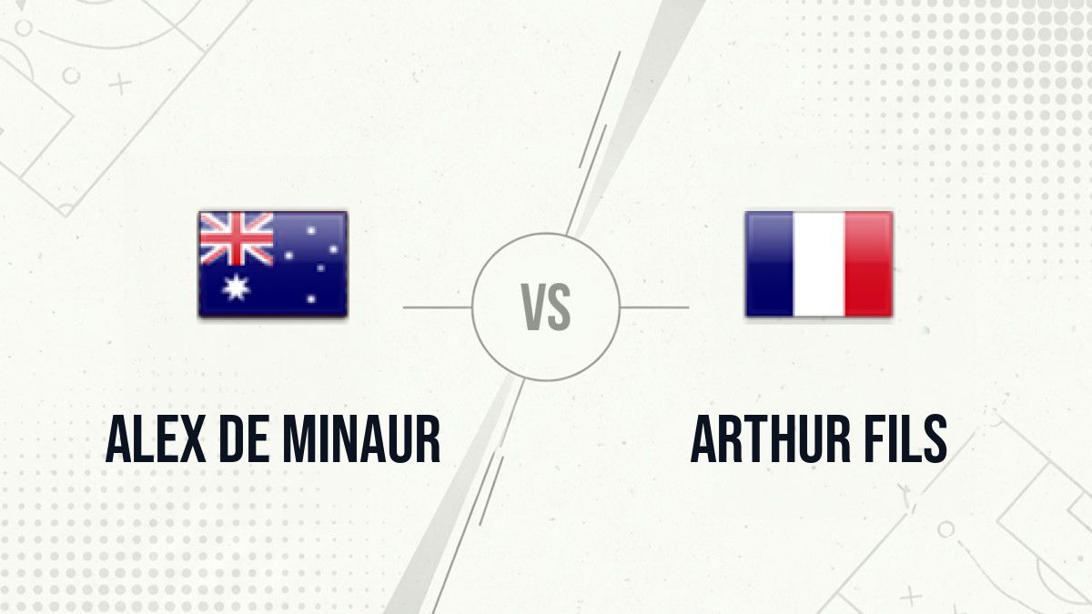 Pronostic Alex de Minaur Arthur Fils