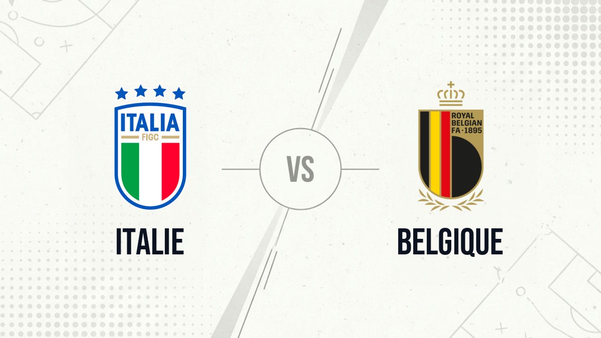 Pronostic Italie Belgique