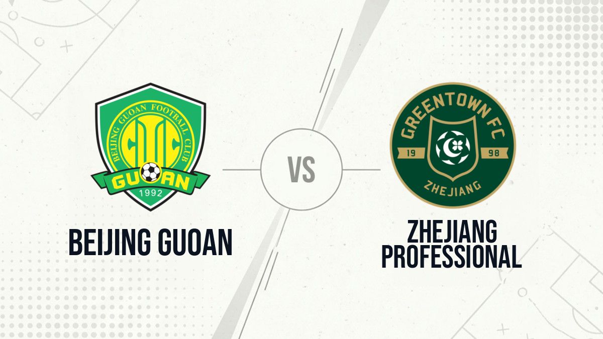 Pronostic Beijing Guoan Zhejiang Professional