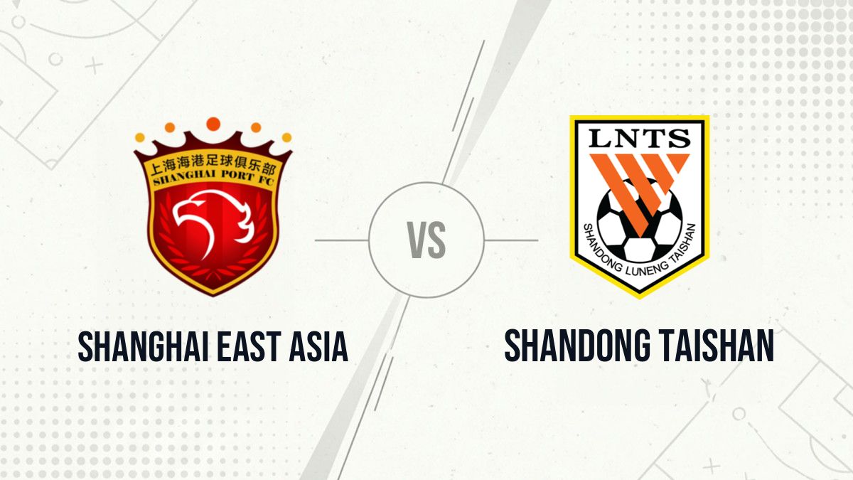 Pronostic Shanghai East Asia Shandong Taishan