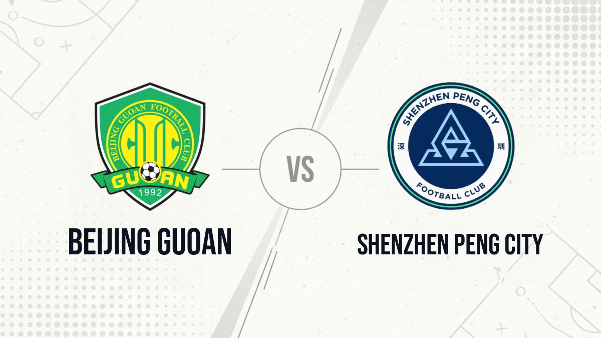 Pronostic Beijing Guoan Shenzhen Peng City