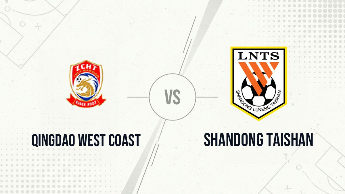 Pronostic Qingdao West Coast Shandong Taishan