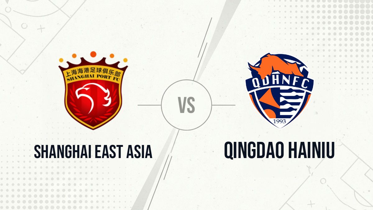 Pronostic Shanghai East Asia Qingdao Hainiu