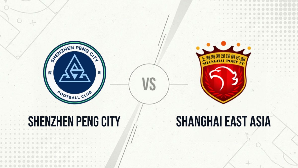 Pronostic Shenzhen Peng City Shanghai East Asia