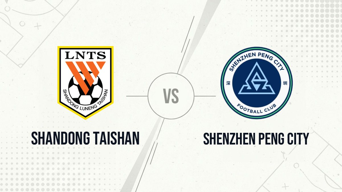 Pronostic Shandong Taishan Shenzhen Peng City