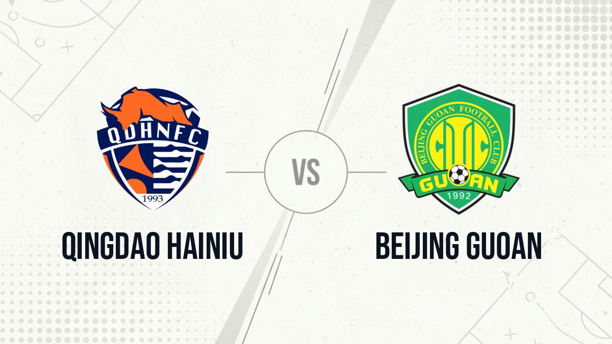 Pronostic Qingdao Hainiu Beijing Guoan