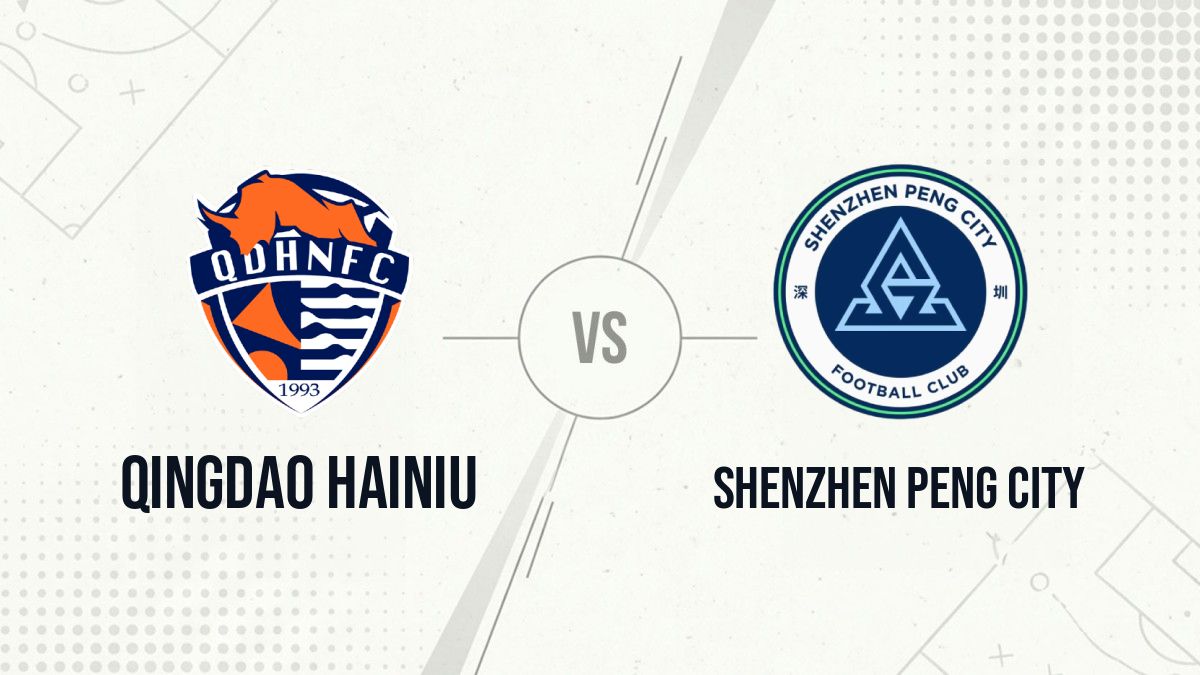 Pronostic Qingdao Hainiu Shenzhen Peng City