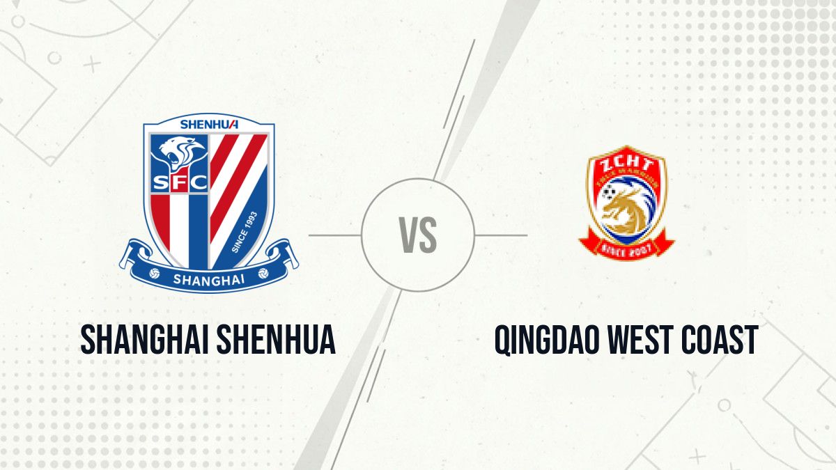 Pronostic Shanghai Shenhua Qingdao West Coast