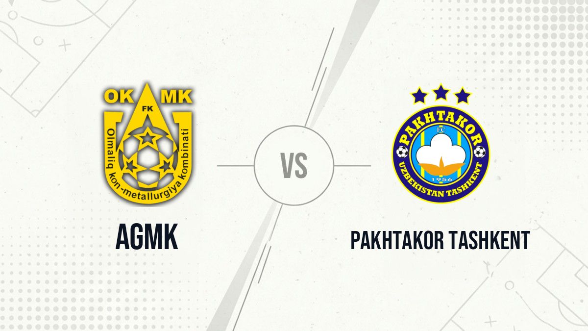 Pronostic AGMK Pakhtakor Tashkent