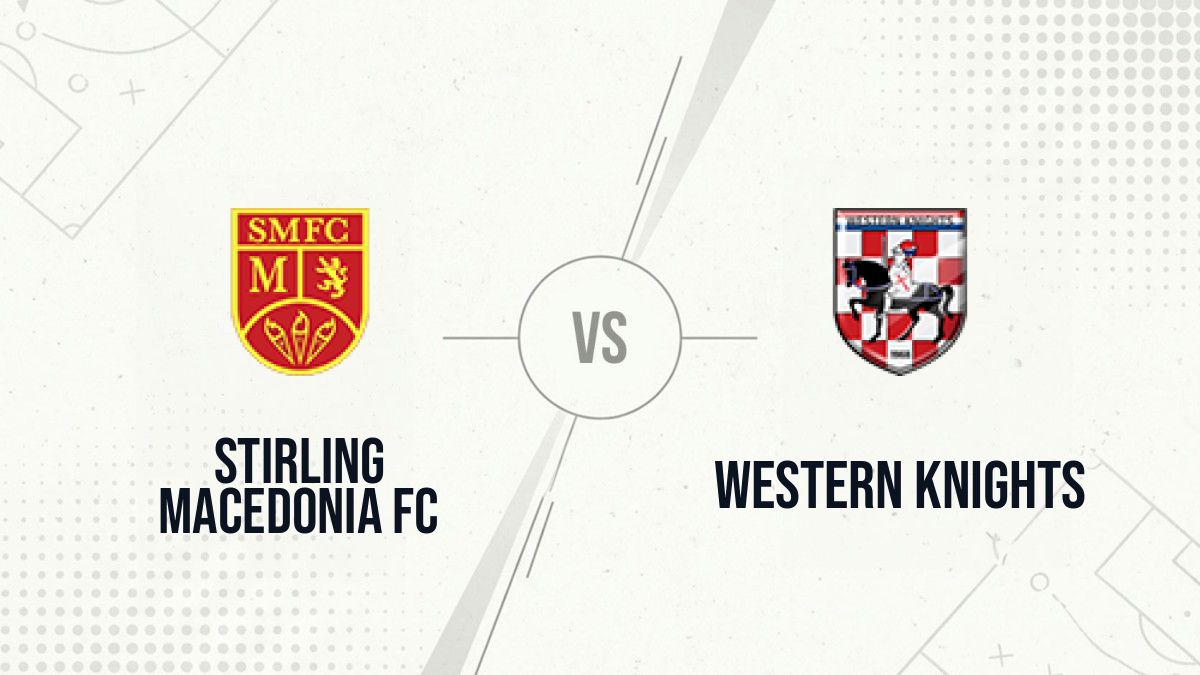 Pronostic Stirling Macedonia FC Western Knights