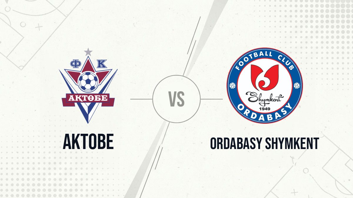 Pronostic Aktobe Ordabasy Shymkent