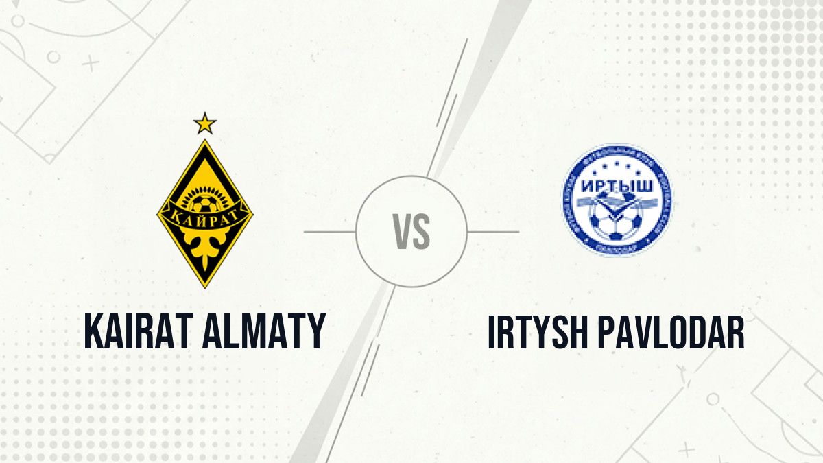 Pronostic Kairat Almaty Irtysh Pavlodar