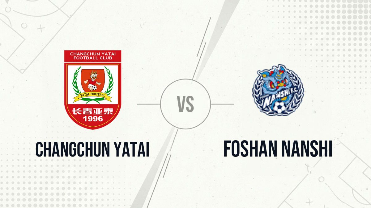 Pronostic Changchun Yatai Foshan Nanshi