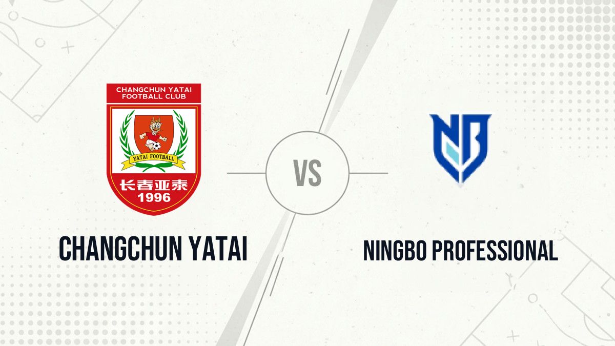 Pronostic Changchun Yatai Ningbo Professional