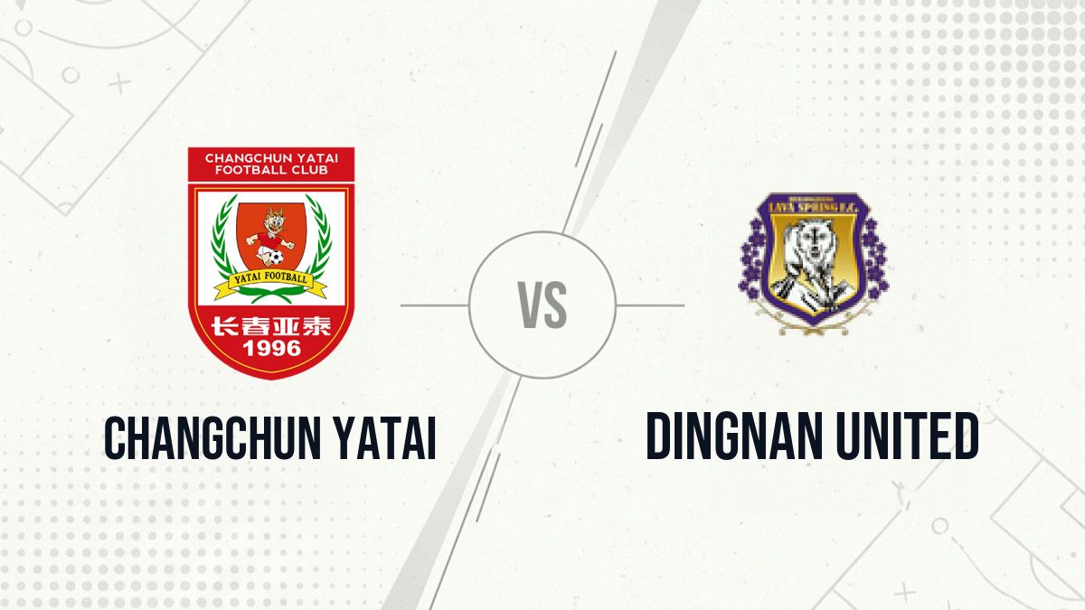 Pronostic Changchun Yatai Dingnan United