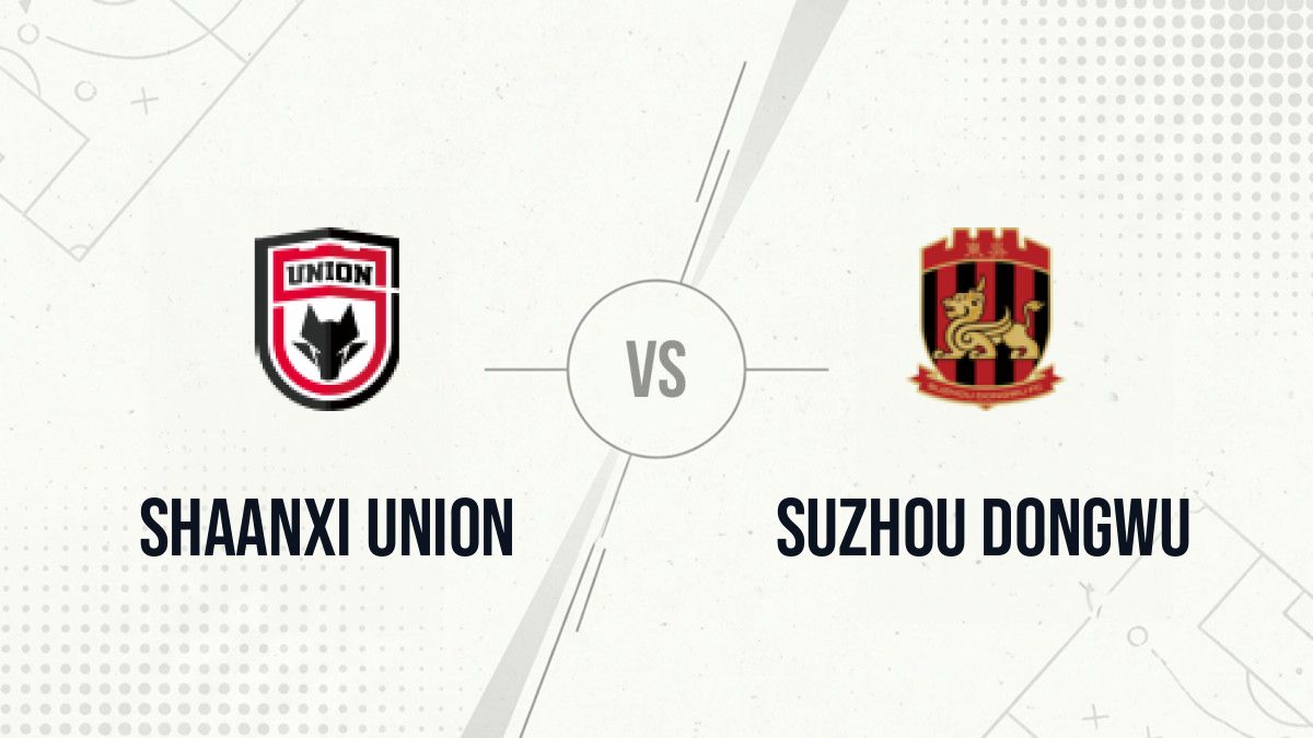 Pronostic Shaanxi Union Suzhou Dongwu