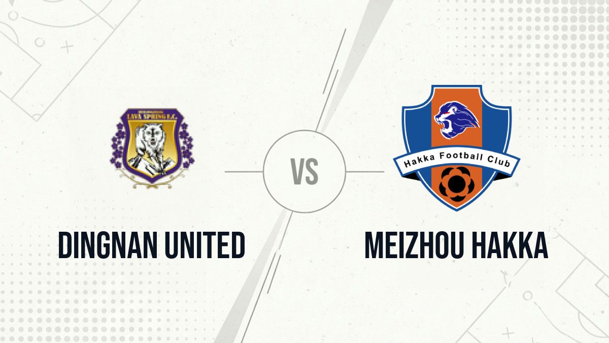 Pronostic Dingnan United Meizhou Hakka
