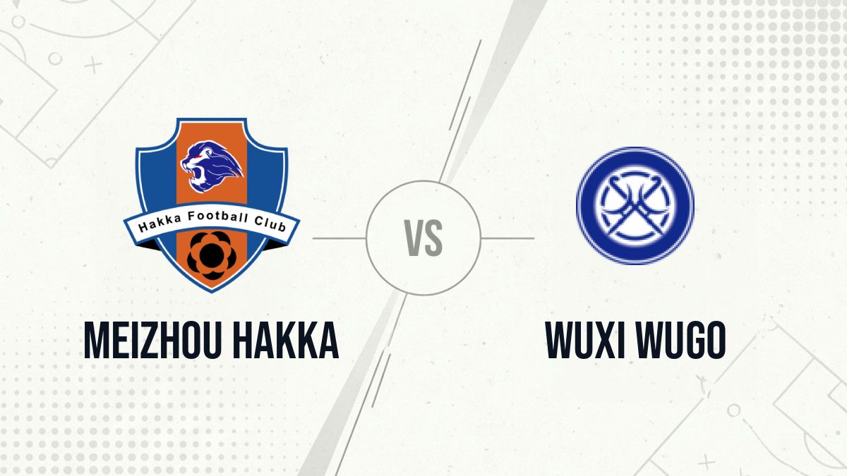 Pronostic Meizhou Hakka Wuxi Wugo