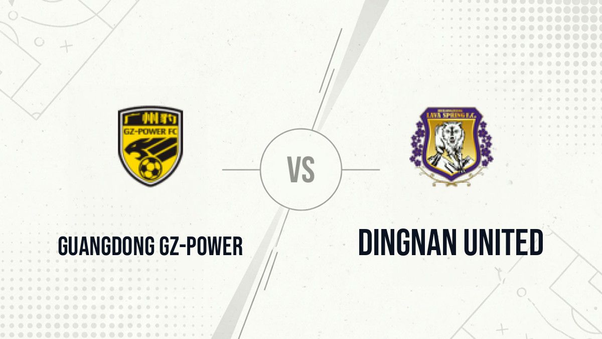 Pronostic Guangdong GZ-Power Dingnan United