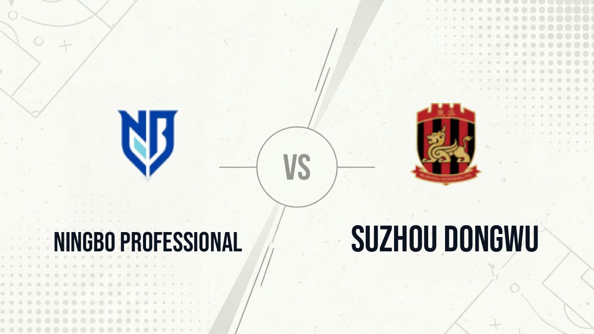 Pronostic Ningbo Professional Suzhou Dongwu