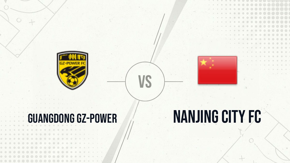 Pronostic Guangdong GZ-Power Nanjing City FC