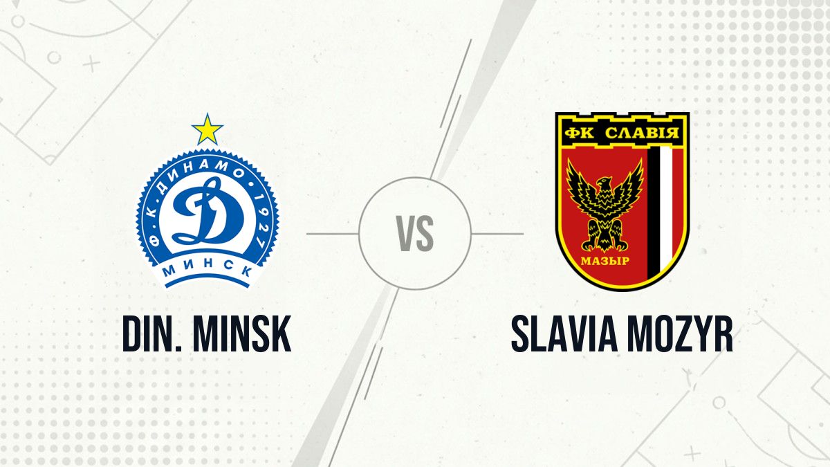 Pronostic Din. Minsk Slavia Mozyr