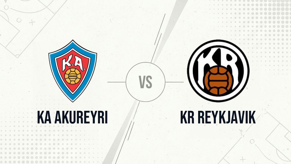 Pronostic KA Akureyri KR Reykjavik