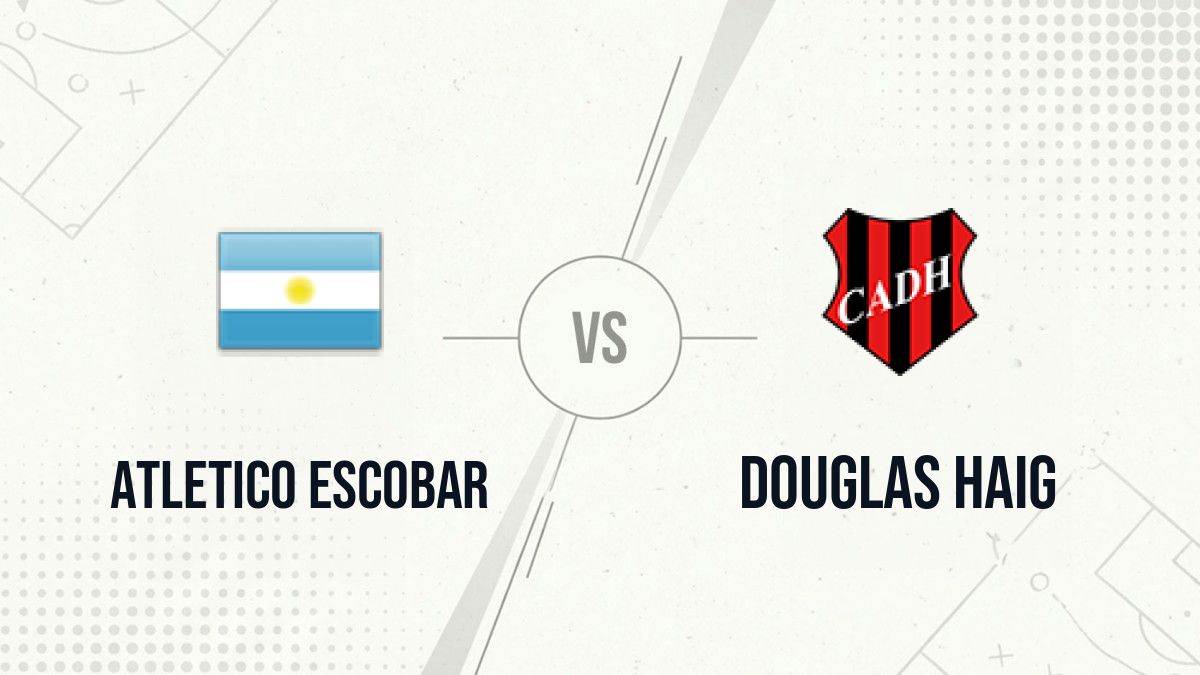 Pronostic Atletico Escobar Douglas Haig