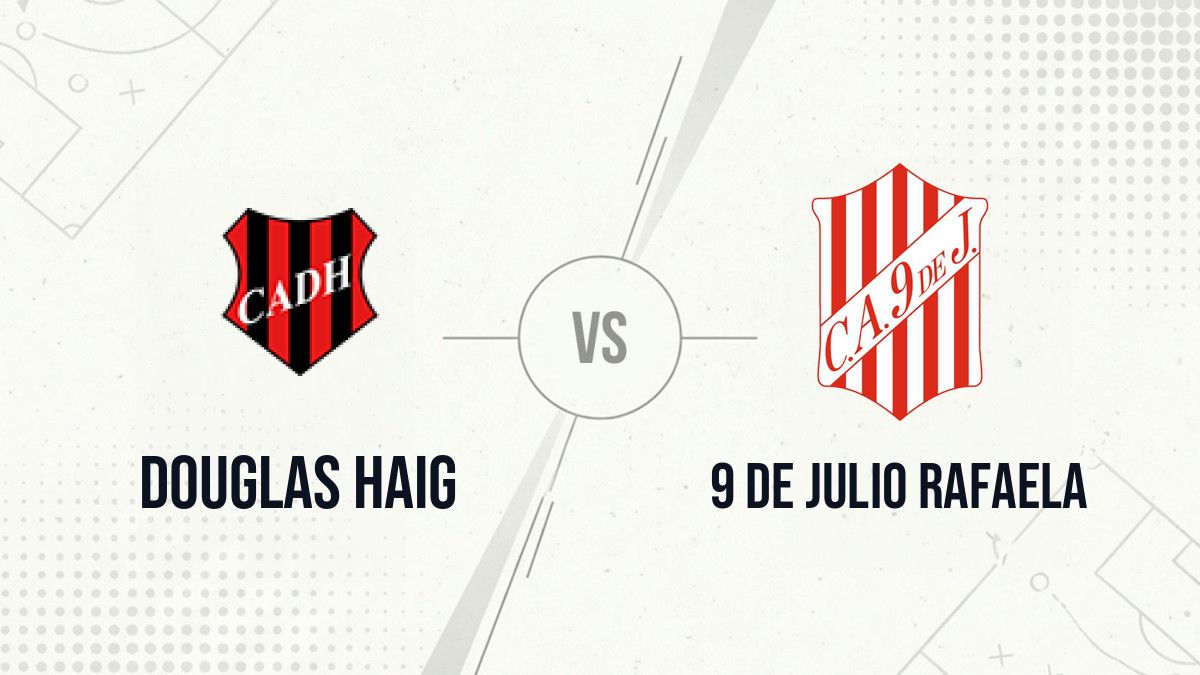 Pronostic Douglas Haig 9 de Julio Rafaela