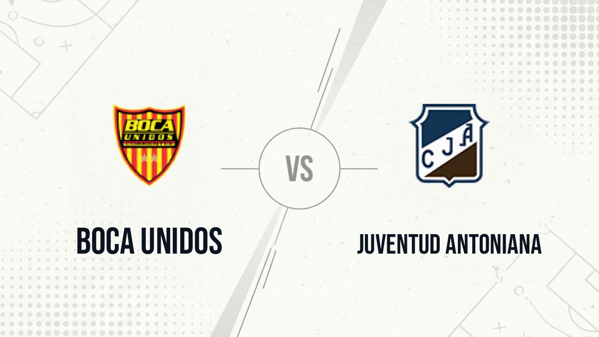 Pronostic Boca Unidos Juventud Antoniana