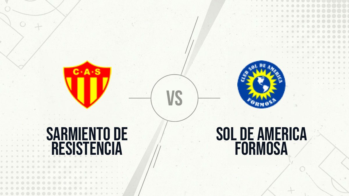 Pronostic Sarmiento de Resistencia Sol de America Formosa