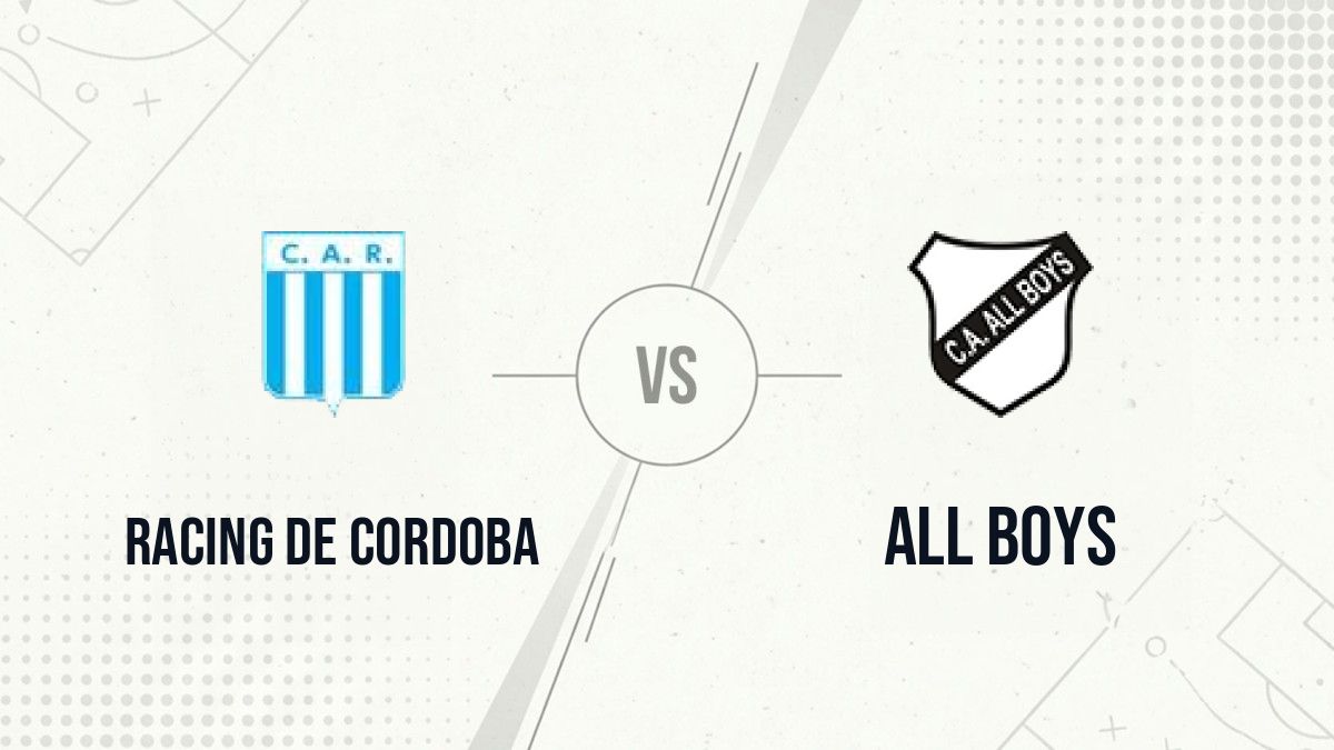 Pronostic Racing de Cordoba All Boys